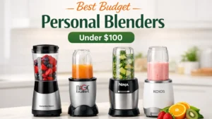 Collection of budget personal blenders for smoothies and shakes