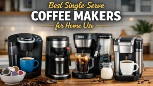 Best single-serve coffee makers for home use including pod-based and no-pod machines